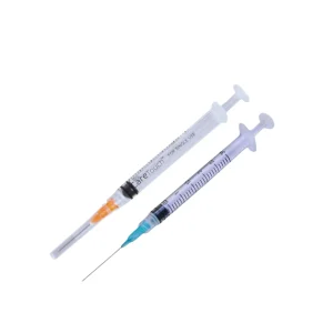 3cc Syringe with 23 Gauge Needle – Pack of 10