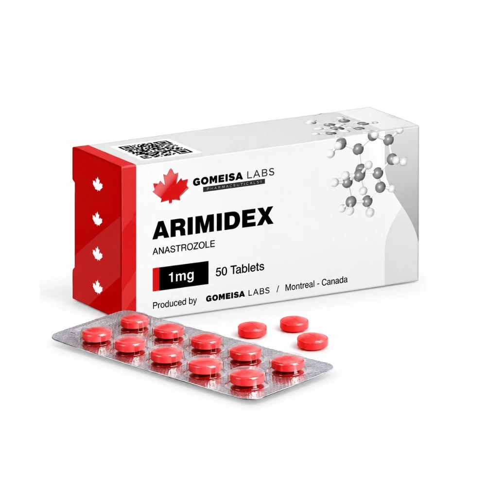 Anastrozole for Sale – Gomeisa Labs Arimidex 1mg, 50 tablets