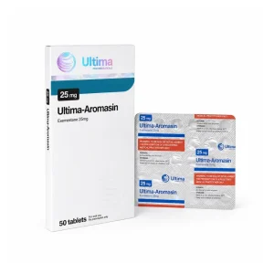 Buy Aromasin – Ultima Exemestane 25mg, 50 Tablets