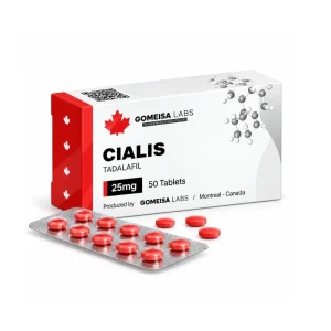 Tadalafil for Sale – Gomeisa Labs Cialis 25mg, 50 tablets