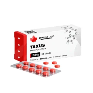 Tamoxifen citrate Gomeisa Labs Taxus 20mg box with 50 tablets