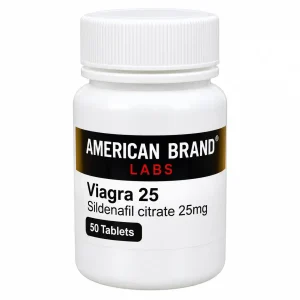 Viagra pill 25mg Sildenafil Citrate box with 50 tablets