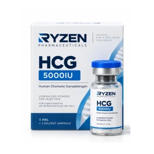 HCG 5000IU Ryzen Human Chorionic Gonadotropin vial